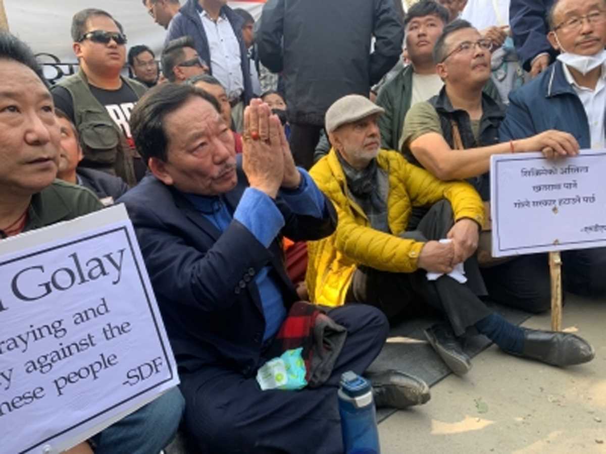 सिक्किम के पूर्व मुख्यमंत्री की पार्टी ने 48 घंटे के राज्य बंद का आह्वान किया